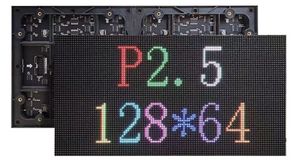 จอแสดงผล LED สำหรับภายในอาคาร P2.5 ความละเอียด 128x64 ความสว่าง 1500cd 170 °   มุมมองการติดตั้งแบบติดผนังแบบคงที่ - Product Image 3