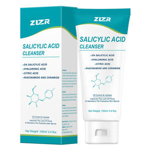 Limpiador Facial Antiacné con Ácido Salicílico, Control de Grasa, Aclarante, con Niacinamida y Aminoácidos, Espuma Limpiadora Facial - Product Image 4