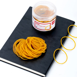 Deli Rubber Bands No.3214 50g Yellow Office Supply - Product Image 4