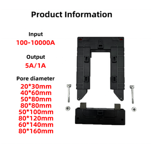 Dp510 trong nhà CT Mini Mở Loại biến áp 2000/5A kẹp trên đơn hình xuyến cuộn dây điện áp thấp AC/DC ngoài trời chia lõi nhựa - Product Image 2