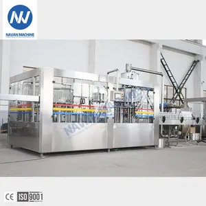 Máquina de llenado de bebidas carbonatadas 3 en 1 completamente automática personalizada de fábrica