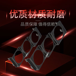 Dash <b>Frame</b> Universal 3-Hole Radio Bracket 52mm Metal <b>Black</b> For 12V Car Dashboard Installation - Product Image 2