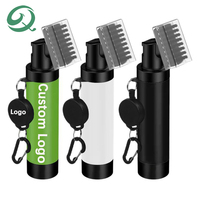 Brosse à eau de golf avec logo personnalisé Brosse de nettoyage de club de golf de grande capacité avec vaporisateur Cadeaux essentiels pour hommes