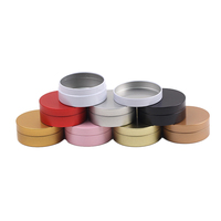 Boîtes en étain rondes vides en gros, design embossé, boîtes métalliques rondes, emballage de qualité alimentaire, boîte en étain ronde, petite boîte en fer blanc ronde