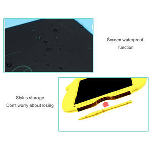 Elektronik bebek kurulu çizim sihirli kurulu çocuk Lcd yazma tableti renkli kalem seti çocuklar için - Product Image 5