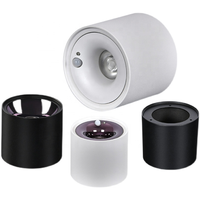 Luminaire à LED monté au plafond, capteur de corps humain en aluminium, plafonnier de salon