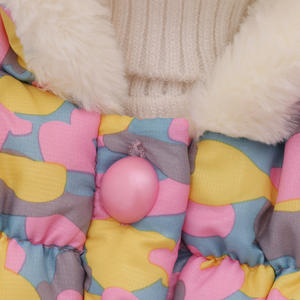 Vêtements pour bébés, manteau en fourrure d'hiver pour filles, manteau en fourrure de lapin pour enfants, fabriqué en Chine - Product Image 5