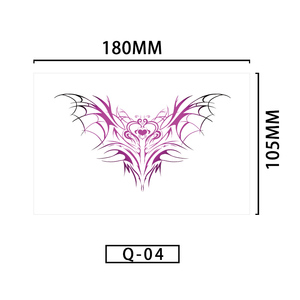 Adult Waist Temporary <b>Tattoo</b> Sticker Waterproof Body Art <b>Paper</b> Decal for Bikini Party Festival Decoration Professional Use - Product Image 5