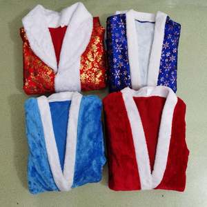 Robe personnalisée Robe de Noël pour femme Costumes de Noël Costume de père Noël Costume de Cosplay pour filles Costumes de fête du nouvel an - Product Image 6