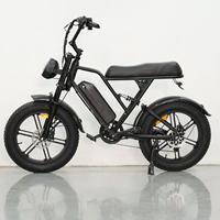 Vélo électrique tout-terrain à suspension double de 20 pouces pour adultes