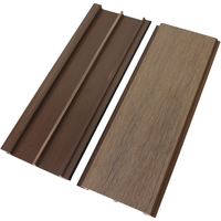 Revêtement mural extérieur en composite PVC Bammax 3D imitation bois, imperméable, ASA