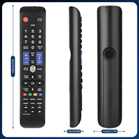 Télécommande AA59-00582A compatible avec les téléviseurs Samsung LCD LED UA32ES5500M UN32EH5300 UN46ES6100F (AA5900582A)