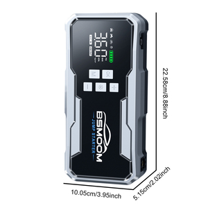 Arrancador de Coches Portátil 4 en 1 Multifunción con Banco de Energía y Bomba de Aire - Product Image 6