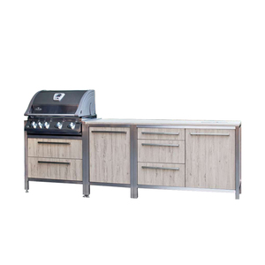 Parrilla de carbón de acero inoxidable <span class=keywords><strong>para</strong></span> exteriores, <span class=keywords><strong>cocina</strong></span> moderna <span class=keywords><strong>para</strong></span> camper - Product Image 2