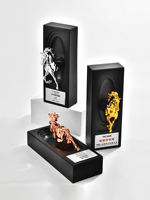Nouveau Trophée Créatif en Résine Cheval 2026 – Trophée en Résine Or, Argent, Cuivre pour Employé Exceptionnel Réunion Annuelle