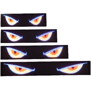 Pantalla LED RGB Flexible, Control por Aplicación Inteligente USB, Letrero Desplazable, Mini Pantalla Publicitaria, Brillo Ajustable, Uso en Interiores - Product Image 1