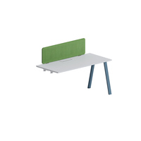 Ensemble de table de travail de bureau modulaire en bois contemporain avec rangement en armoire pour la maison et le bureau