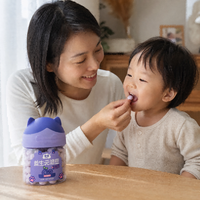 Yaourts lyophilisés pour bébés, friandises aux fruits naturels, sans OGM, aliments pour enfants, fabrication OEM, étiquette privée