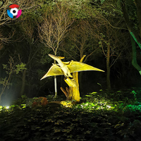 Dinosaure animatronique grandeur nature étanche de Zigong pour parc à thème, robot dinosaure électrique pour parc d'attractions