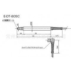 Capteur de type stylo Tokyo Precision E-DT-144E-N7, plage de mesure pour pièces d'instruments - Product Image 4