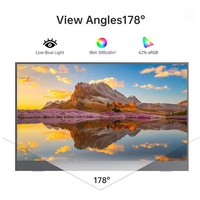 Monitor Gaming Portabel 15.6 Inch IPS FHD Tipe-C dengan Penyangga Terintegrasi, Mendukung Dua Monitor, Monitor Eksternal USB HD