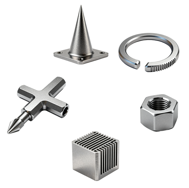 Metal 3D Printing Service for Stainless Steel and Aluminum Alloy Models. Industrial CNC Processing with High Precision.
