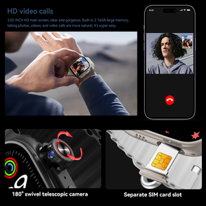 <span class=keywords><strong>H</strong></span> <span class=keywords><strong>W</strong></span> S 11 C A L L 4 G Sim Cổ Tay Wach Với Máy Ảnh - Product Image 4