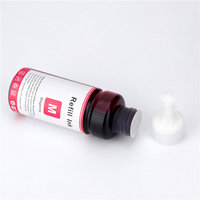Goosam Goosam tinta pewarna isi ulang 100ml 664 T664 kompatibel untuk Epson Ecotank L130 L120 L220 L300 L310 L385 L1300 pencetak