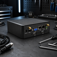 Nieuwe High Performance Intel Core I9 13900 RS485 Multi-Display Workstation Robuuste Industriële Box Mini PC 3-Jaar Garantie