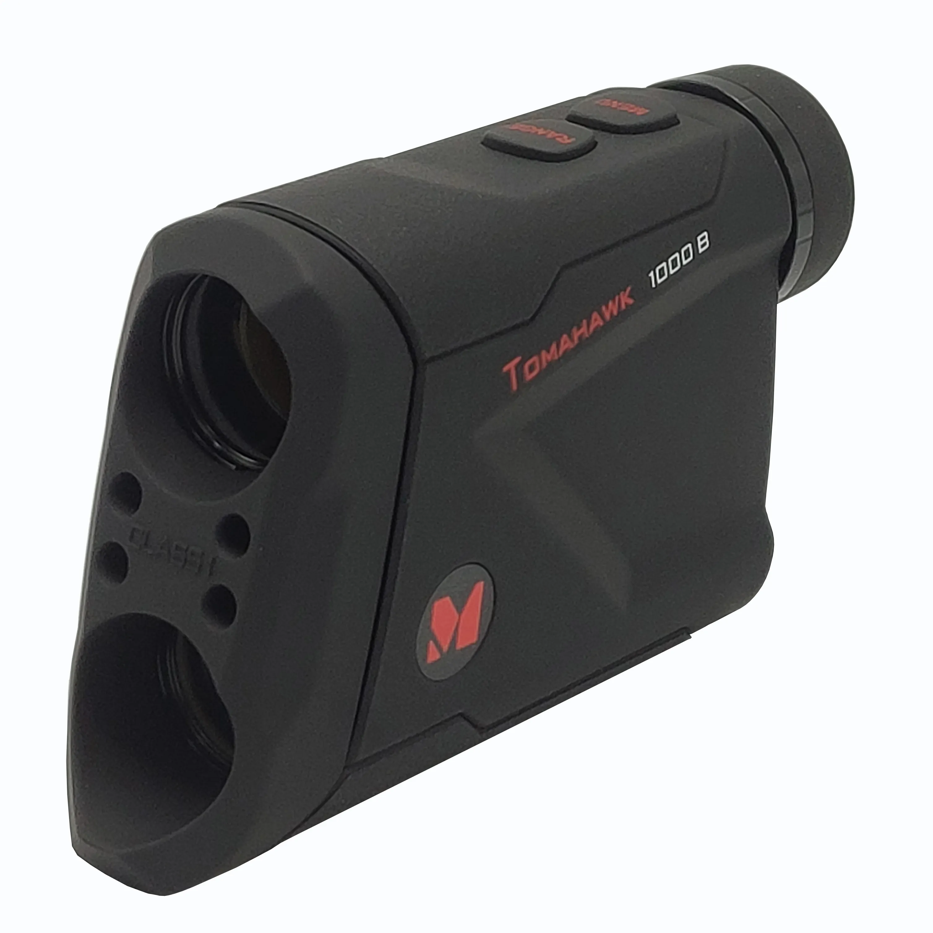 Binóculo laser para golfe, telêmetro profissional preto com escopo 6X, medidor de distância e altitude
