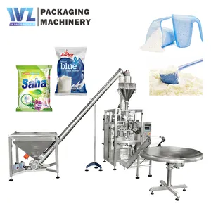 Automatic vertical screw feeder lemon powder milk powder pouch packaging machine