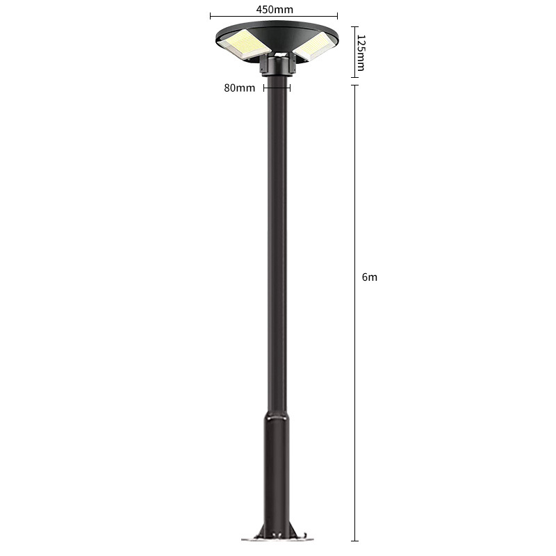 Poteau de lampe 6M