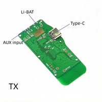 Desain Solusi Modul Audio Nirkabel BT 2.4GHZ Latensi Rendah Satu ke Banyak PCBA Audio untuk Headphone In-Ear Monitor