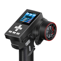 Émetteur RC HOTRC CT-8B 8 canaux, système radio 2,4 GHz avec récepteur F-08A pour voiture RC d'escalade, drift, bateau de course, télécommande DIY