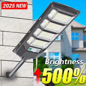 โคมไฟติดผนังพลังงานแสงอาทิตย์กลางแจ้งโคมไฟพลังงานแสงอาทิตย์แอลอีดี IP65สปอตไลท์กันน้ำพร้อมเซ็นเซอร์ตรวจจับความเคลื่อนไหวไฟถนนในสวน - Product Image 1
