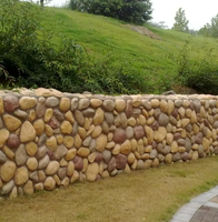 Revêtement mural en pierre de ciment pour murs extérieurs de jardin et colonnes paysagères - Panneaux imitation roche faciles à couper et à installer, légers et écologiques