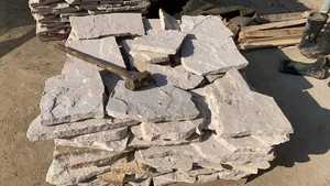 屋内外装装飾用ランダムフォーマット天然白石砂岩壁 - Product Image 6