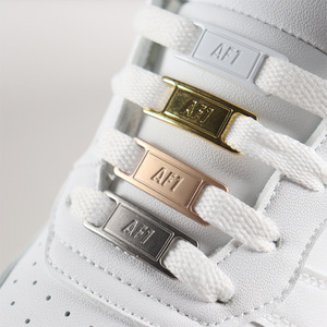 Cordones de Metal de aleación de Zinc de alta calidad, etiqueta <span class=keywords><strong>AF1</strong></span>, Kit de zapatillas, cordones, hebilla, cordones, charms - Product Image 2