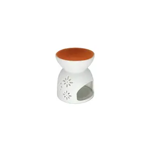 Ceramica wax warmer bruciatore di olio essenziale