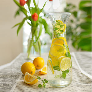 classic popular juice water 1 liter beverage bottles glass