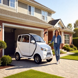 Four Wheel Electric Scooter Brushless Motor Seat Adult Mobility Vehicle Long Range Us <b>Plug</b> <b>Charging</b> 6-8H - Product Image 1