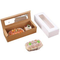 Emballage cadeau de luxe pour truffes, écologique, avec logo personnalisé, boîte en papier rigide pour macarons et chocolats, doublure en éponge, laminage mat magnétique