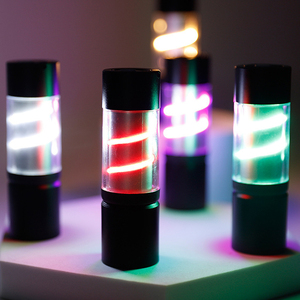Mini LED Bright and Colorful Flashlight Portable and Multifunctional Outdoor Lighting USB Charging Atmosphere Camping <b>Light</b> - Product Image 2
