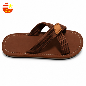 Sandalias <span class=keywords><strong>Chanclas</strong></span> de Moda, Transpirables, de Color Sólido, Duraderas, Resistentes al Olor y al Desgaste, Entrega Rápida - Product Image 1