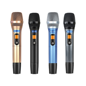 Sistema de micrófono inalámbrico UHF profesional VK4000 KTV Entertainment para karaoke, clubes y iglesias - Product Image 4