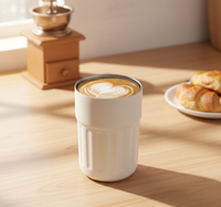 Tasse Thermos Intelligente Classique en Acier Inoxydable 316, Tasse de Bureau Isotherme avec Filtre à Eau Intelligent et Affichage LED de la Température
