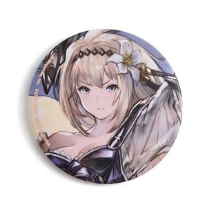 Insignia Metálica Redonda de Color Gris, Fabricada por el Fabricante Original - Product Image 1