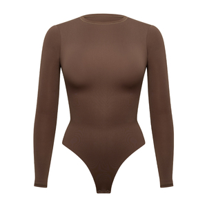 Bodysuit Dames Casual Kostuums Snelle Droge Sexy Lange Mouw Ballet Dans Jumpsuits Body 'S Voor Vrouwen - Product Image 4