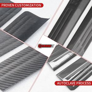 Pedal de Bienvenida para Auto de Fibra de Carbono Seca de Alta Calidad, Estilo OEM, para Ferrari 458 - Product Image 3