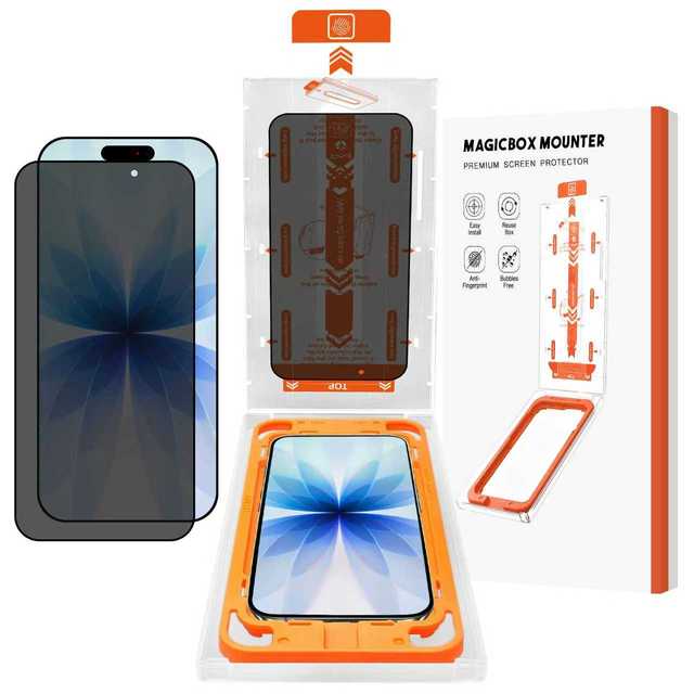 Apple17promax Tempered Glass Screen Protectors Full Screen Anti-Fingerprint Anti-Shatter Anti-Peeping Anti-Scratch Mobile Phone